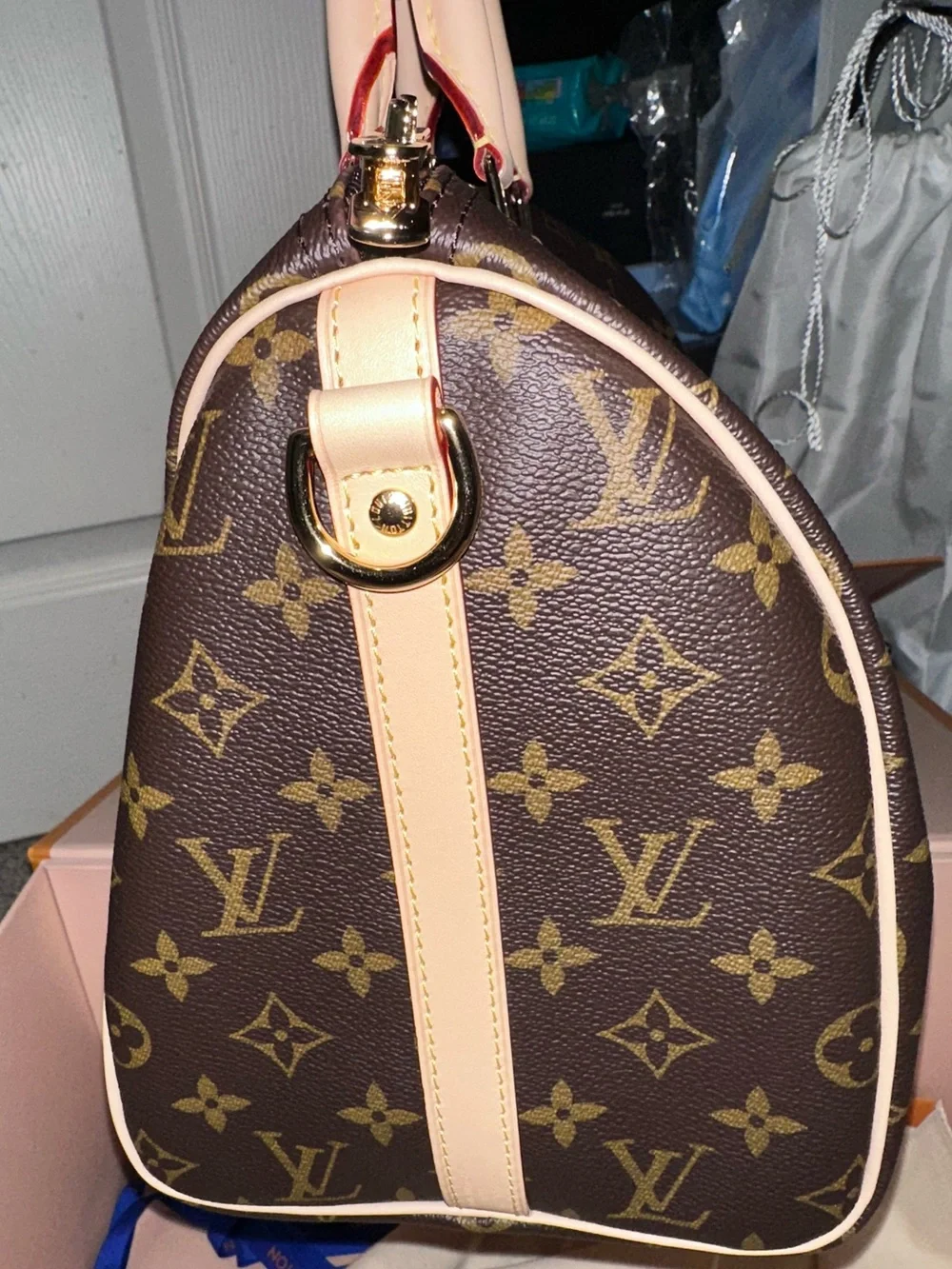 Customized Louis Vuitton Speedy 30 Bandoulière